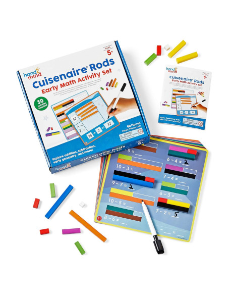 Varillas Cuisenaire hand2mind - Manipulativos Matemáticos K-2