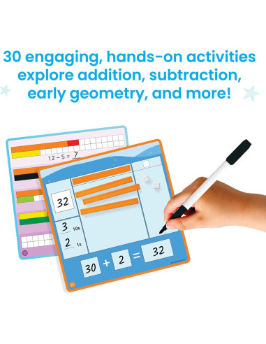 Varillas Cuisenaire hand2mind - Manipulativos Matemáticos K-2