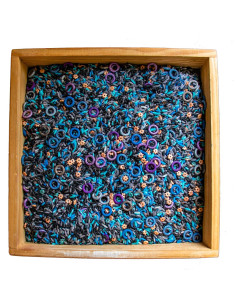 Arroz Sensorial de Colores - Juguetes Educativos 8 Tazas 2