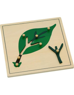 Rompecabezas de Hoja Elite Montessori 24x24 cm para Niños 2