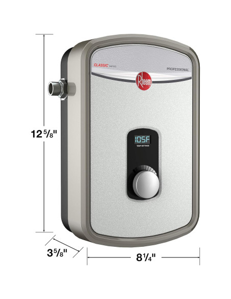 Calentador de Agua Eléctrico Sin Tanque Rheem 8kW 240V