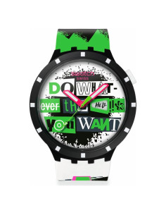 Reloj Unisex Swatch Big Bold Bioceramic 47mm Negro Automático