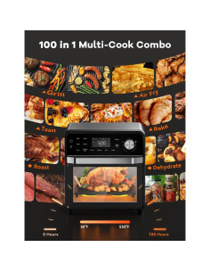 Freidora de Aire Nuwave TODD ENGLISH 15.5QT 100 en 1 2