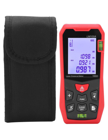 Medidor de Distancia Infrarrojo Srliya LM100A 100m