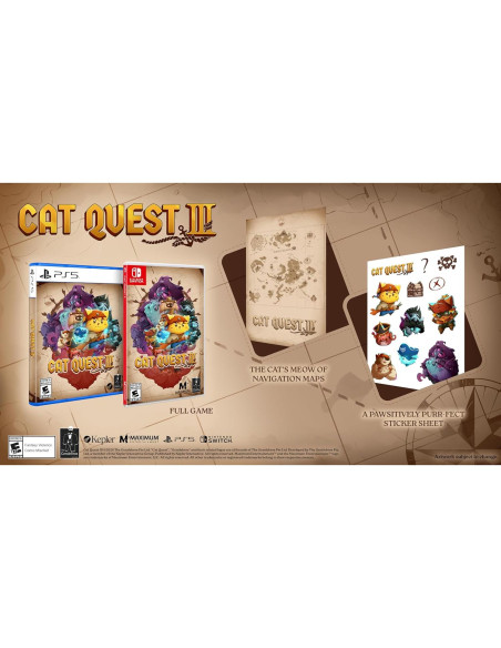 Cat Quest III PS5 - RPG de Acción Aventura Pirata