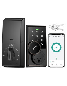 Cerradura Electrónica Inteligente Aibocn con Teclado y Alarma