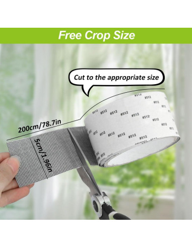 Cinta de Reparación de Pantalla HILOST 5cm x 2m Negra