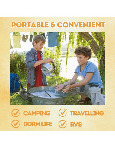 Hojas de detergente para lavavajillas Bubbleburps - 60 unidades