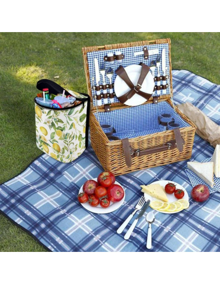 Basurero de Coche Dreaweet Limón a Prueba de Fugas 17x12x22cm