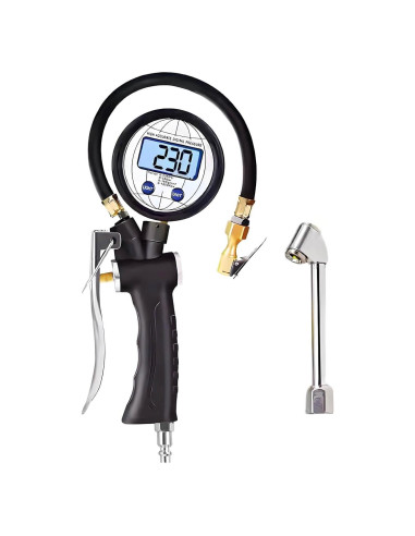 Manómetro Digital de Presión QiLee QL-006, 0-18 Bar, 3 en 1