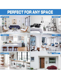 Kit de Pintura Blanca para Pared Clennaner 99g - Rodillo Integrado 2