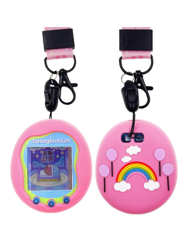 Funda de Silicona Xcivi con Cordón y Protector para Tamagotchi Uni