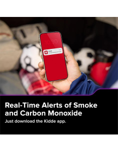 Detector de Humo y Monóxido de Carbono Kidde 30CUAR-W Inteligente 2