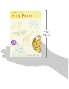 Pasta Orgánica en Forma de Safari Alb Gold 300g 2