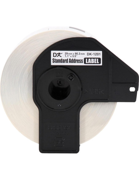 Etiquetas de Dirección Brother DK-1201, 400 Unidades, 29x90mm Etiquetas de Dirección Brother DK-1201, 400 Unidades, 29x90mm