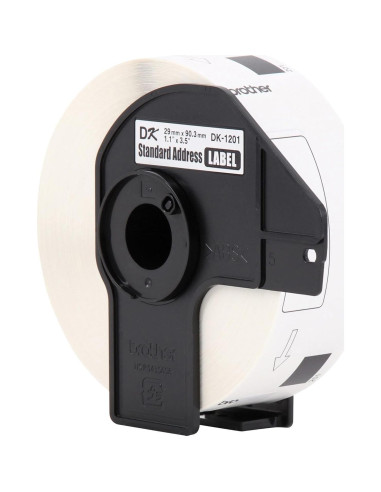 Etiquetas de Dirección Brother DK-1201, 400 Unidades, 29x90mm