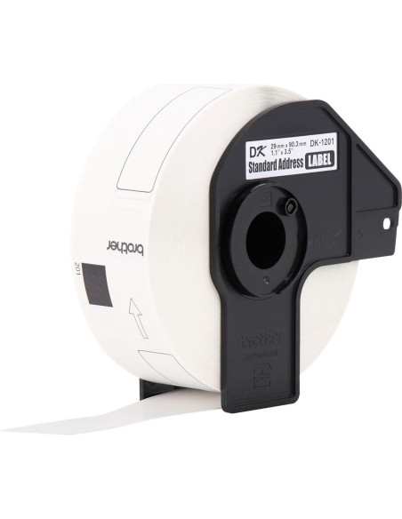 Etiquetas de Dirección Brother DK-1201, 400 Unidades, 29x90mm Etiquetas de Dirección Brother DK-1201, 400 Unidades, 29x90mm