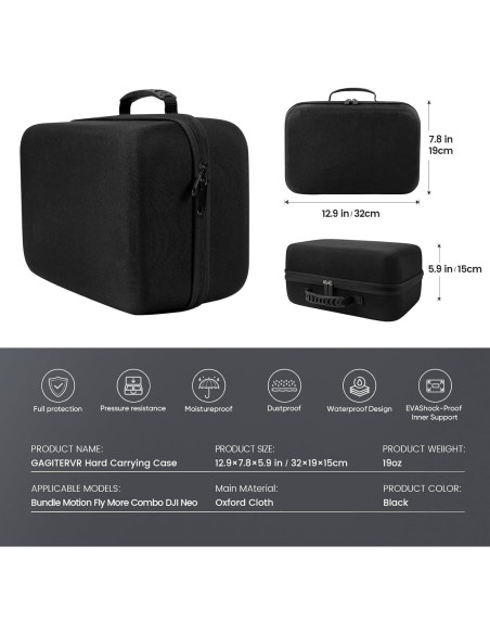 Funda de Transporte GAGITERVR para Dron DJI Neo y Accesorios