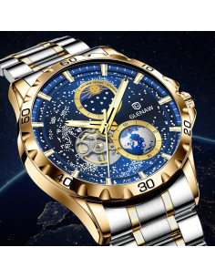 Reloj Automático PINDU 43mm Mecánico Hombre Cielo Estrellado 2