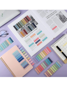 Pestañas Adhesivas Morandi Newplenty 3600 Pcs Multicolor 2