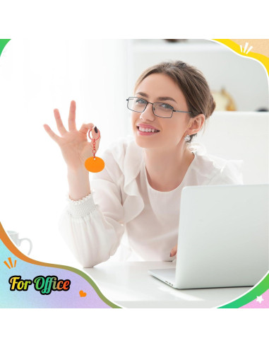 6 Llaveros Antiestrés Sensoriales Landical para Niños y Adultos