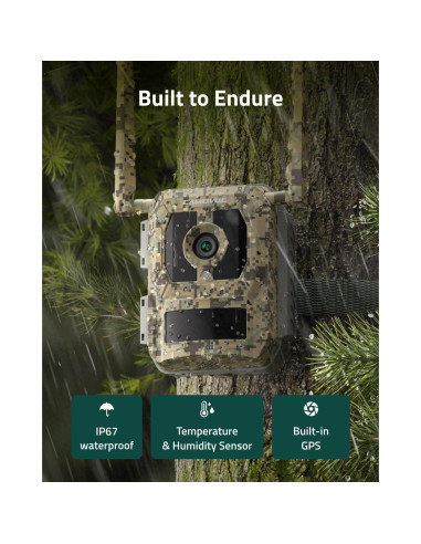 Cámara de Caza 4G LTE Camovue Talon Pro 4K con Batería