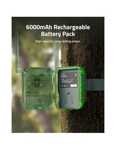 Cámara de Caza 4G LTE Camovue Talon Pro 4K con Batería