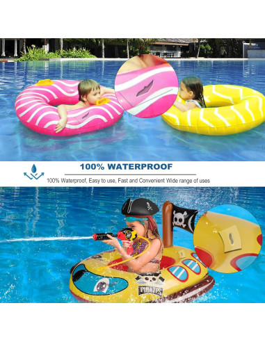 Kit de Parches de Reparación TPU 10Leccion 7.62cm x 3.66m