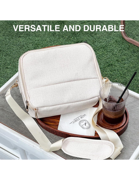 Bolsa Protectora Universal CAIYOULE para Fujifilm Instax Mini y DSLR - Blanca