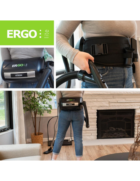 Aspiradora de Cadera Atrix VACHV1 Ergo Lite 1200W con Filtro HEPA