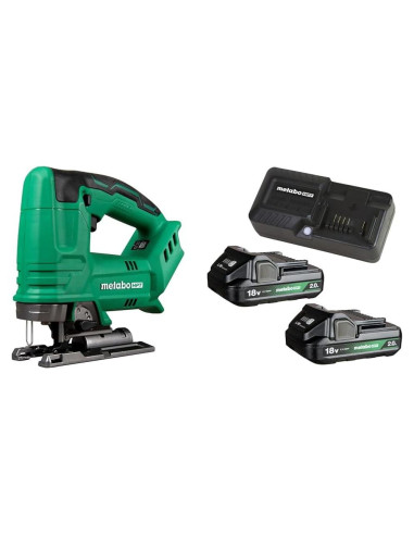Sierra de Calar Metabo HPT 18V MultiVolt 2500 SPM + Cargador y Baterías