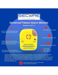 Alarma de Silla Personal Safety 45CSET-1Y con Sensor 30.48cm 2