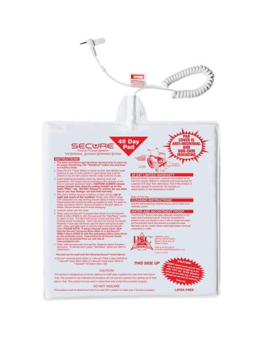 Alarma de Silla Personal Safety 45CSET-1Y con Sensor 30.48cm