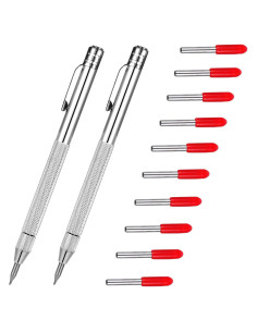 Paquete de 2 Lápices de Grabado Wanmu con 10 Puntas Repuesto