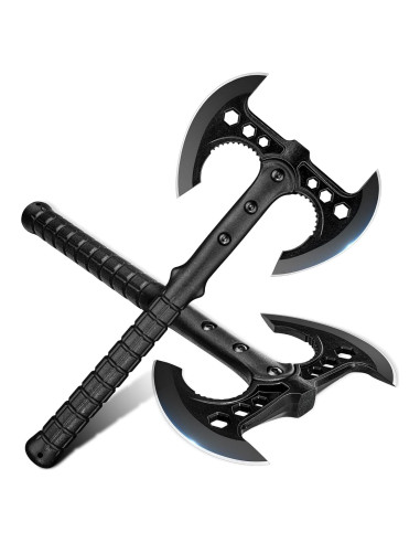 Juego de Hachas de Doble Cabeza Dream Reach 2 Piezas Camping