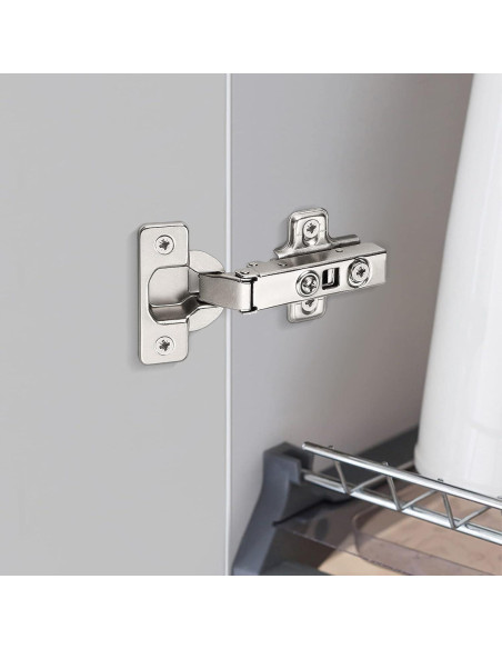 Bisagras Ocultas de Cierre Suave Knobelite 4 Pcs 105 Grados