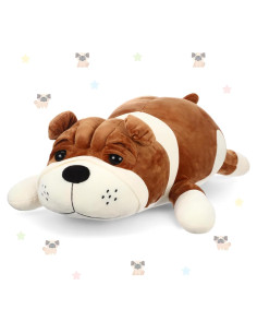 Perro de Peluche Jumbo 60 cm Vertintong Suave y Realista
