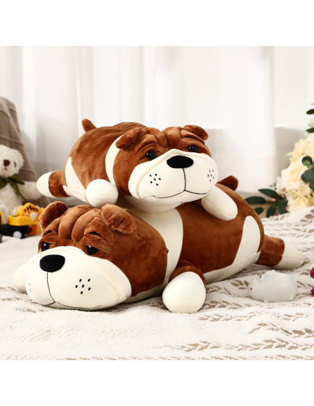 Perro de Peluche Jumbo 60 cm Vertintong Suave y Realista
