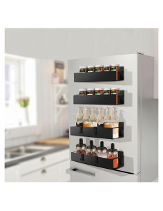 Estante Magnético para Especias Tulbnay - 4 Piezas, 5 kg