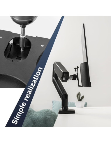 Soporte de Monitor VESA JUNBOMAOYI Compatible HP Pavilion 22M 24M 27M