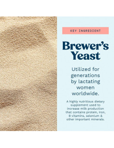 Polvo de Levadura de Cerveza Mommy Knows Best 283.5 g - Apoyo Lactancia 2