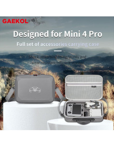 Funda de Transporte Gaekol para DJI Mini 4 Pro y RC 2 2