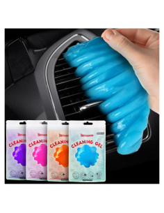 Gel de Limpieza de Autos YOPINSAND 348g 4 Colores Reutilizable