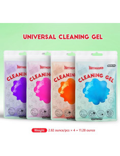 Gel de Limpieza de Autos YOPINSAND 348g 4 Colores Reutilizable 2