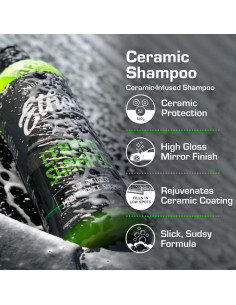 Champú Cerámico Ethos 450ml - Lavado Hidrofóbico para Autos 2