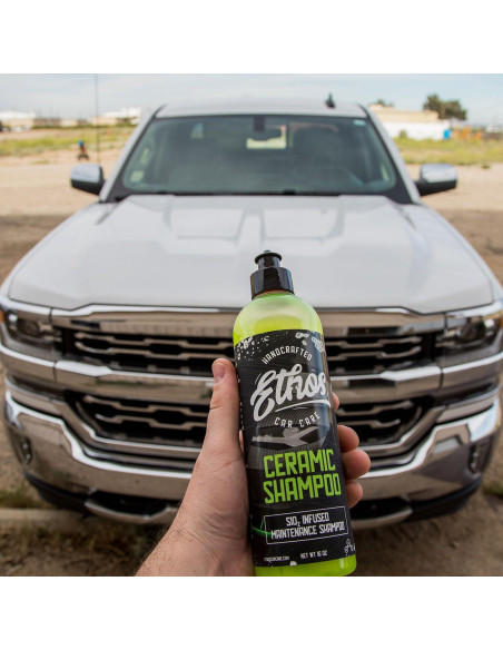 Champú Cerámico Ethos 450ml - Lavado Hidrofóbico para Autos