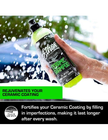 Champú Cerámico Ethos 450ml - Lavado Hidrofóbico para Autos