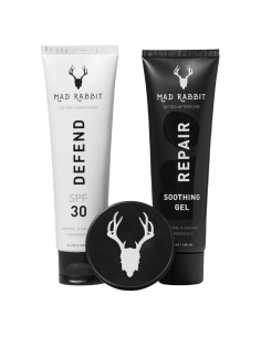 Kit de Cuidado de Tatuajes Mad Rabbit - 3 Piezas Gel, Balsamo y SPF 30