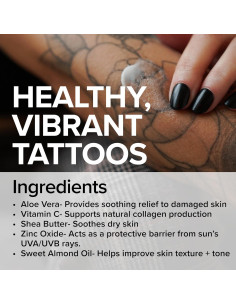 Kit de Cuidado de Tatuajes Mad Rabbit - 3 Piezas Gel, Balsamo y SPF 30 2