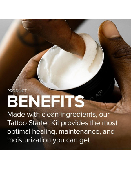 Kit de Cuidado de Tatuajes Mad Rabbit - 3 Piezas Gel, Balsamo y SPF 30